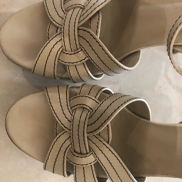 Authentic YSL sandals. High heels platform size 39 1/2 - Picture 3 of 8